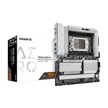 GIGABYTE TRX50 AERO D Placa base compatible con AMD Ryzen Threadripper 9000 Series CPUs, 16+8+4 Phases Digital VRM, hasta 7800MHz DDR5 OC, 3xPCIe 5.0, 1xPCIe 4.0 M.2, Wi-Fi 7, 10GbE LAN, USB4, SKU TRX50 AERO D