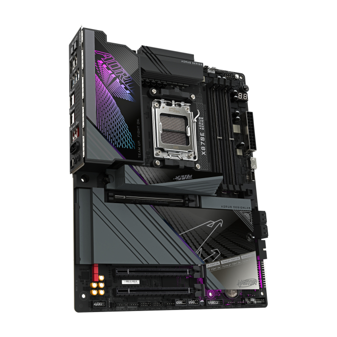 GIGABYTE X870E AORUS MASTER Placa Base - Compatible con CPUs AMD Ryzen 9000, 16+2+2 fases VRM digitales, hasta 8600MHz DDR5 (OC), 3xPCIe 5.0 + 1xPCIe 4.0, Wi-Fi 7, LAN 5GbE, USB 4 3 GIGABYTE X870E AORUS MASTER Contexto de usuario