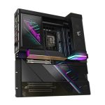 Placa base Gigabyte Z890 AORUS XTREME AI TOP para CPUs Intel Core Ultra, con VRM de 22+1+2 fases, soporte para DDR5 hasta 9500MHz, PCIe 5.0 M.2, Wi-Fi 7 y Thunderbolt 5. SKU: Z890 A XTREME AI TOP.