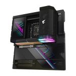 Placa base Gigabyte Z890 AORUS XTREME AI TOP para CPUs Intel Core Ultra, con VRM de 22+1+2 fases, soporte para DDR5 hasta 9500MHz, PCIe 5.0 M.2, Wi-Fi 7 y Thunderbolt 5. SKU: Z890 A XTREME AI TOP.