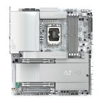 GIGABYTE Z890 AERO D Placa Base con CPUs Intel Core Ultra, VRM de 16+1+2 fases, hasta 9500MHz DDR5 OC, PCIe 5.0 M.2, Wi-Fi 7, Thunderbolt 5. SKU Z890 AERO D