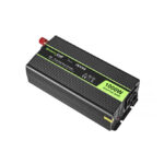 Green Cell INV09 adaptador e inversor de corriente para automóvil, 1000 vatios, color negro