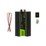 Green Cell INV11 adaptador e inversor de corriente para auto con una potencia de 2000 W en color negro