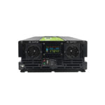 Green Cell PowerInverter LCD 12V 2000W/4000W, automotive inverter with clean sine wave and display, black. SKU: INVGC12P2000LCD