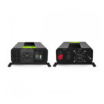 Imagen del adaptador e inversor de corriente Green Cell para Auto, modelo INVGC16, con potencia de 500 W y color negro