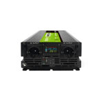 Green Cell Przetwornica napicia PowerInverter LCD 24V 3000W/60000W, Przetwornica samochodowa z wywietlaczem, inversor de corriente Auto negro - SKU: INVGC24P3000LCD