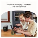 Green Cell sistema de alimentación ininterrumpida UPS Línea interactiva con 0,85 kVA, 480 W y 2 salidas AC. SKU: UPSLM480