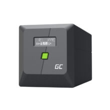 Imagen del sistema de alimentación ininterrumpida Green Cell, modelo UPS interactivo de 1 kVA y 600 W, con 4 salidas AC. SKU: UPSLM600