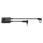 Adaptador Dock HP modelo 2NA11AA#AC3, con conexión alámbrica USB 3.2 Gen 1 Type-A en color negro