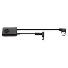 Adaptador Dock HP modelo 2NA11AA#AC3, con conexión alámbrica USB 3.2 Gen 1 Type-A en color negro