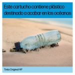 Cartucho de tinta HP Original 305 en color negro, ideal para impresoras HP, SKU 3YM61AE