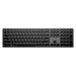 Teclado inalámbrico HP modelo dual 975 con diseño ergonómico y SKU 3Z726AA#ABB