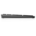 Teclado inalámbrico HP modelo dual 975 con diseño ergonómico y SKU 3Z726AA#ABB