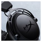 Auriculares inalámbricos HyperX Cloud Alpha en color negro y rojo, ideales para gaming con sonido envolvente. SKU 4P5D4AA.