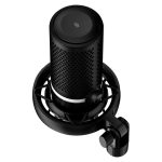 Micrófono USB HyperX DuoCast en color negro con iluminación RGB, SKU 4P5E2AA