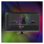 Ratón gaming HyperX Pulsefire Haste coloreado en negro y rojo, con diseño ultra ligero y ergonómico. SKU: 4P5E3AA