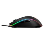 Ratón gaming HyperX Pulsefire Surge en color negro con iluminación RGB y diseño ergonómico, SKU 4P5Q1AA