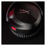 Auriculares gaming HyperX Cloud Stinger 2 en color negro, modelo 519T1AA, ofreciendo sonido envolvente y comodidad prolongada