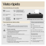 Impresora HP Designjet T250 de 24 pulgadas, edición 2025 con SKU 5HB06D#B19