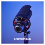 Micrófono HyperX ProCast con calidad de estudio y patrón polar cardiode SKU 699Z0AA