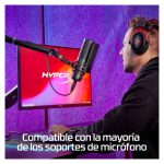 Micrófono HyperX ProCast con calidad de estudio y patrón polar cardiode SKU 699Z0AA