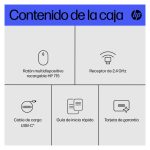 Imagen del HP Ratón multidispositivo recargable 715, modelo 6E6F0AA, con tecnología avanzada y diseño ergonómico