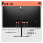 Monitor HP modelo E32k G5 con resolución 4K y conexión USB-C, SKU 6N4D6AA