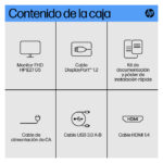 Monitor HP Full HD E27 G5 de 27 pulgadas con resolución FHD, ideal para trabajar y entretenimiento. SKU 6N4E2AA