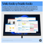 Monitor HP Full HD E27 G5 de 27 pulgadas con resolución FHD, ideal para trabajar y entretenimiento. SKU 6N4E2AA