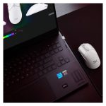 Imagen del HyperX Pulsefire Haste 2 Mini, un ratón gaming inalámbrico de color blanco con SKU 7D389AA