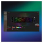 HyperX Alloy Rise teclado gaming con retroiluminación RGB, diseño mecánico y durable, SKU 7G7A3AA#ABA