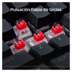 HyperX Alloy Rise teclado gaming con retroiluminación RGB, diseño mecánico y durable, SKU 7G7A3AA#ABA
