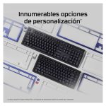 Imagen del teclado HyperX Alloy Rise 75 con iluminación RGB, teclas mecánicas y diseño compacto. SKU 7G7A4AA#ABA.