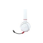 Auriculares gaming inalámbricos HyperX Cloud Mini en color blanco diseñados para una experiencia de juego inmersiva SKU 7G8F2AA