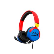 Auriculares gaming HyperX Cloud Mini con conexión multiplataforma, diseño cómodo y graves mejorados. SKU 7G8F3AA