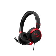 Auriculares gaming HyperX Cloud Mini en color negro con espuma de memoria y micrófono desmontable, SKU 7G8F4AA