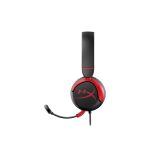 Auriculares gaming HyperX Cloud Mini en color negro con espuma de memoria y micrófono desmontable, SKU 7G8F4AA