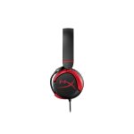 Auriculares gaming HyperX Cloud Mini en color negro con espuma de memoria y micrófono desmontable, SKU 7G8F4AA