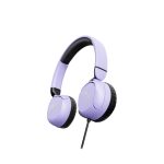 Imagen de los auriculares gaming HyperX Cloud Mini en color lavanda, modelo 7G8F5AA, ideales para gamers.