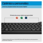 HP Teclado inalámbrico de modo dual compacto, ergonómico, SKU 7N7B9AA#ABB