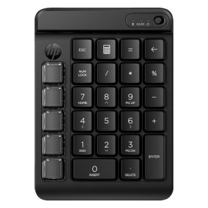 Teclado numérico programable inalámbrico HP 435, modelo SKU 7N7C3AA#ABB, ideal para cálculos rápidos con conexión sin cables