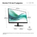 Monitor HP de 27 pulgadas Serie 3 Pro con resolución FHD, SKU B0CG3UT