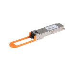 HPE Networking X150 transceptor 100G QSFP28 eSR4 con un alcance de 300 metros. SKU JH672A