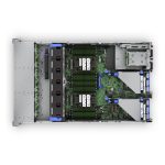 Servidor HPE ProLiant DL380 Gen11 con procesador de 2.6GHz y ocho núcleos. Incluye 64GB de memoria RAM y dos unidades SSD de 480GB. SKU: P81777-425.
