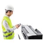 HP Designjet Impresora multifunción T830 de 24 pulgadas, modelo F9A28D#B19, ideal para impresiones precisas y rápidas.