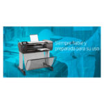 HP Designjet Impresora multifunción T830 de 24 pulgadas, modelo F9A28D#B19, ideal para impresiones precisas y rápidas.