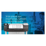 HP Designjet Impresora multifunción T830 de 24 pulgadas, modelo F9A28D#B19, ideal para impresiones precisas y rápidas.