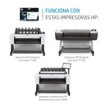 Imagen del cartucho de tinta HP DesignJet 730 magenta de 130 ml con SKU P2V63A. Ideal para impresiones de alta definición.