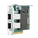 HPE Ethernet 10Gb 2-port FLR-SFP+ Adapter, model X710-DA2 with SKU 727054-B21 for high-speed networking.