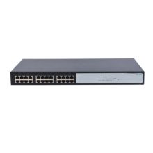 HPE OfficeConnect 1420 24G switch no administrado Gigabit Ethernet, modelo JG708B, color negro